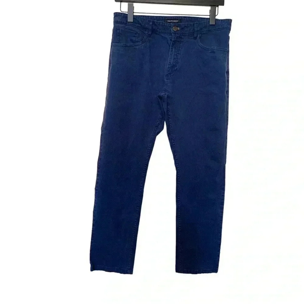 Britches navy blue denim jeans, size 34 x 32
